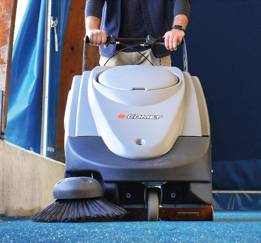 Spazzatrice Comet Court - campi da padel