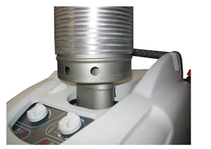 convogliatore di fumi esausti per idropulitrice elettrica