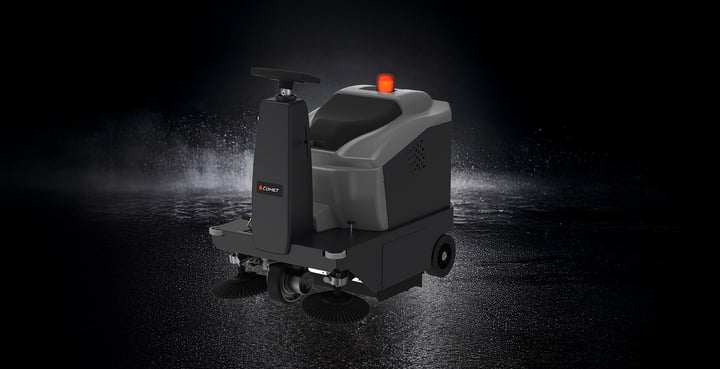 HERE IS THE NEW CSW 1050 EVO PROFESSIONAL SWEEPER BY COMET