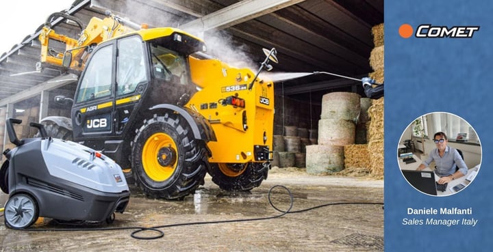 COMET’S SUCCESS IN THE WORLD OF CLEANING: INTERVIEW WITH DANIELE MALFANTI, ITALY SALES MANAGER