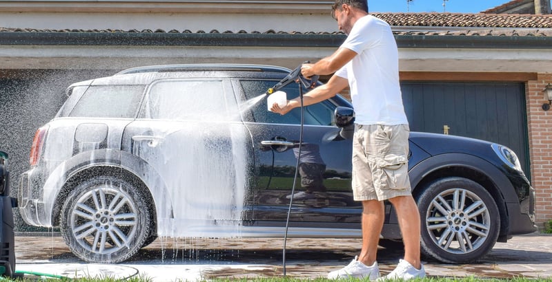 idropulitrice con detergente