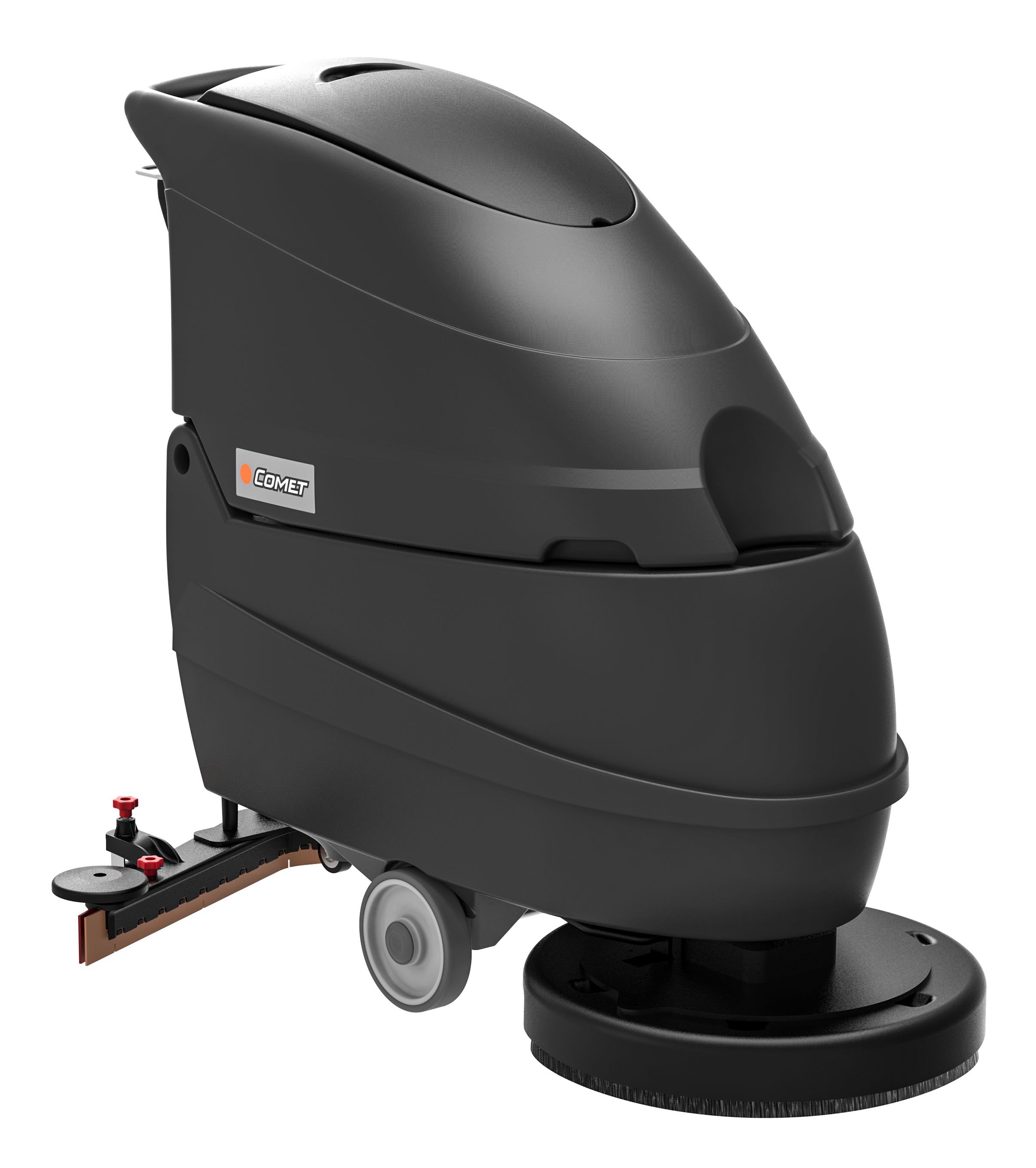 COMET CPS 50: THE MAN-BEHIND SCRUBBER DRYER FOR MEDIUM-SIZED SURFACES